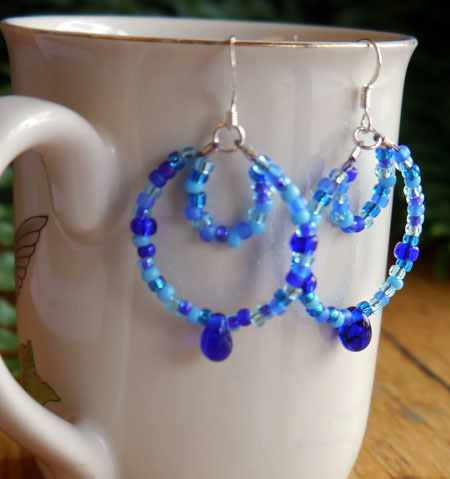 Multi Strand Loop Earrings